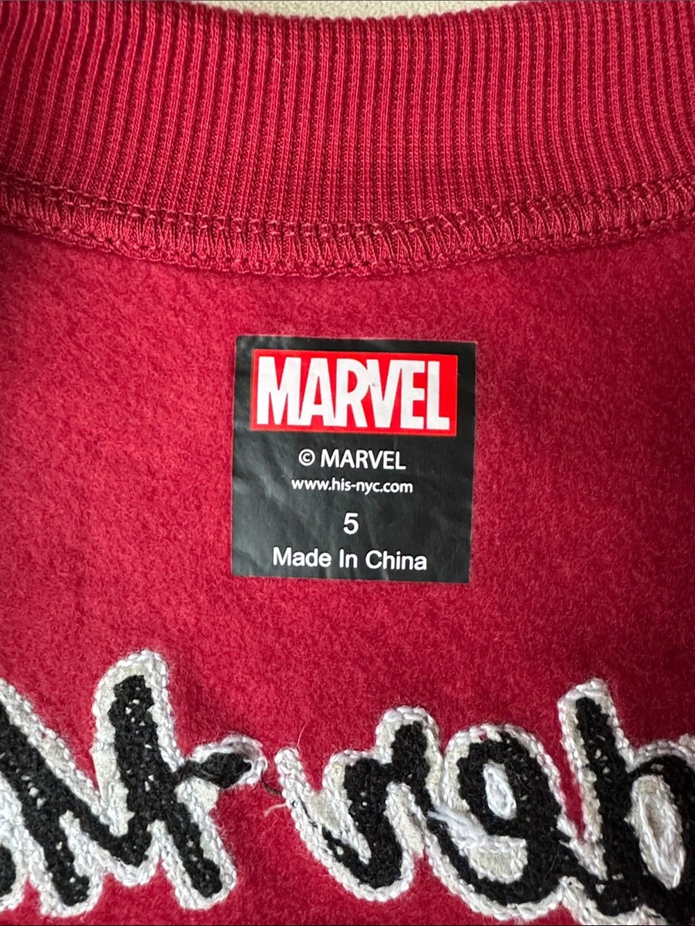 MARVEL Spiderman Red & White Kids Snap-Front Fleece Jacket, NWT, sz kids 5